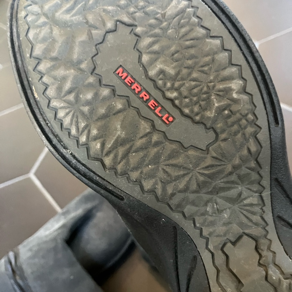 Black Merrell boots